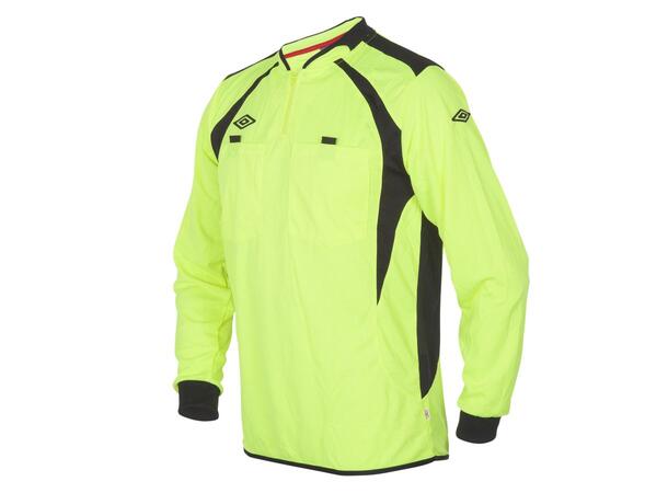 UMBRO Milton Ref. LS Jsy Gul/Sort XL Teknisk dommertrøye 